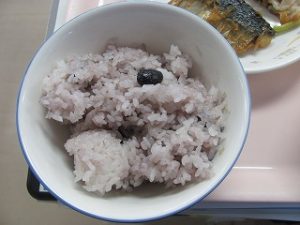 黒豆ごはん